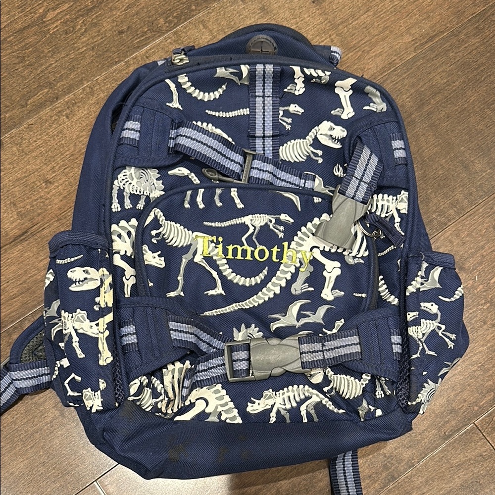 Dinosaur Skeleton Print Backpack